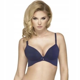 BIUSTONOSZ NEW CHLOE PUSH-UP BEZ FISZBIN 80D dark blue
