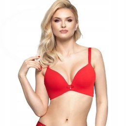 BIUSTONOSZ NEW CHLOE PUSH-UP BEZ FISZBIN 80E czerwony