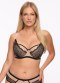 BIUSTONOSZ SEMI-SOFT NATHALIE BSO 1286 CZARNO-BEŻOWY 75C czarno-beżowy