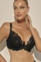 BIUSTONOSZ SEMI SOFT LUNA BC-1098 CZARNY 80C czarny