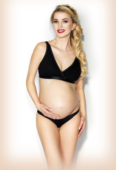 BIUSTONOSZ MAMA BASIC LILLY M czarny BIUSTONOSZ MAMA BASIC LILLY M czarny