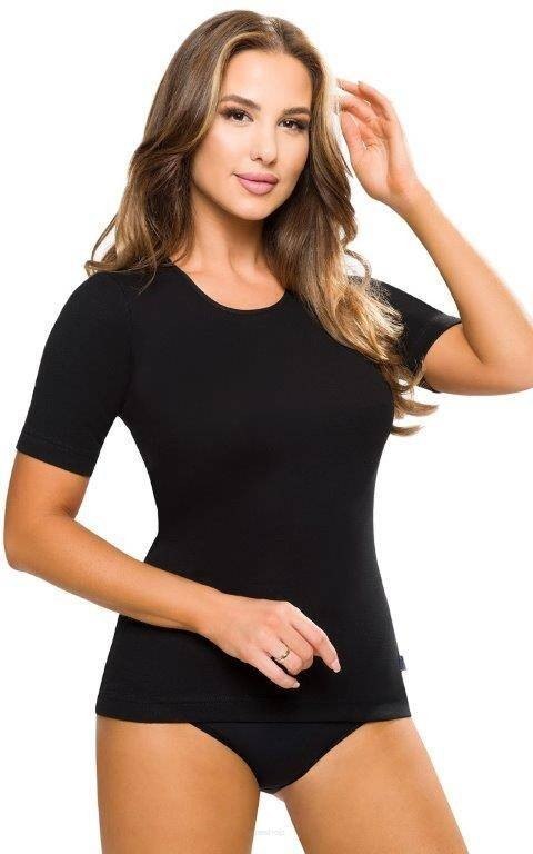 BLUZKA NINA CZARNA XL czarny BLUZKA NINA CZARNA XL czarny