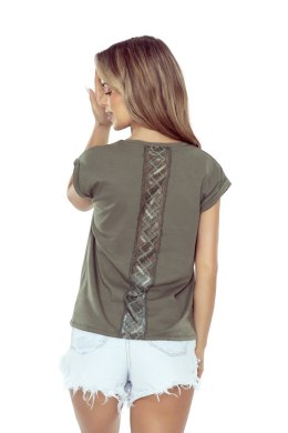 KOSZULKA KORDELIA KR S khaki