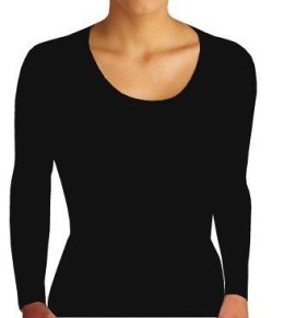 KOSZULKA LENA CZARNA R.2XL-3XL XXXL czarny