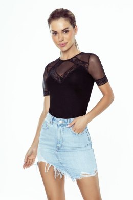 BLUZKA PERSEFONA PLUS KR XXL czarny