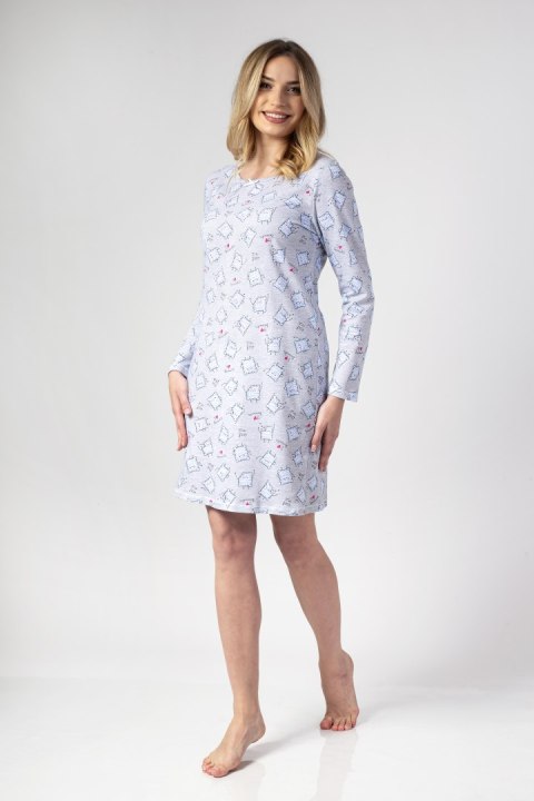 KOSZULA DAMSKA 135A DR XXL niebieski KOSZULA DAMSKA 135A DR XXL niebieski