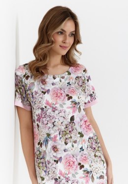KOSZULA DAMSKA 476 KR M biały/kwiatki