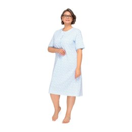KOSZULA DAMSKA BASIA 263 KR M kwiatki 22