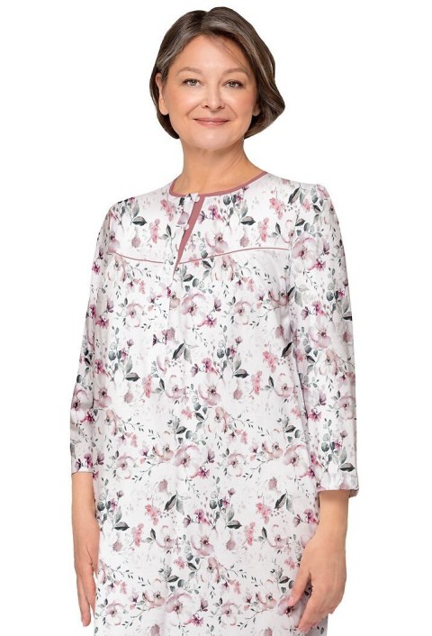 KOSZULA DAMSKA BOGNA II 204 DR XXL kwiatki 24 KOSZULA DAMSKA BOGNA II 204 DR XXL kwiatki 24