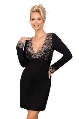 KOSZULA DAMSKA EMMA LONG XXL czarny