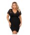 KOSZULA DAMSKA IVANA PLUS XXXXL black