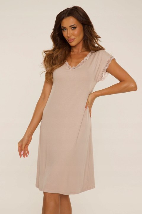 KOSZULA HAZEL 816 KR L piasek KOSZULA HAZEL 816 KR L piasek