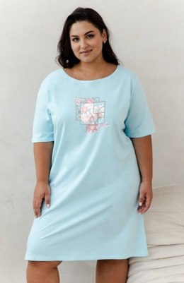 KOSZULA ISLA 3364 KR R.2XL-3XL XXL turkusowy