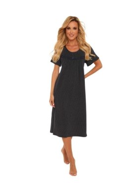 KOSZULKA JULIETTE 441 KR XXL granat/kropki