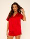 PIŻAMA CORDELIA 762 KR XXL czerwony