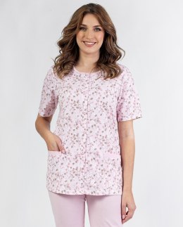 PIŻAMA DAMSKA 694 KR R.2XL-3XL 3XL różowy
