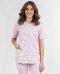 PIŻAMA DAMSKA 694 KR R.2XL-3XL 3XL różowy