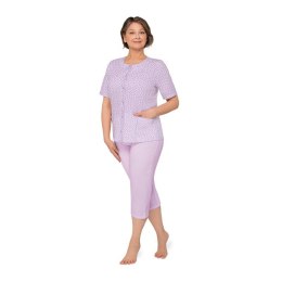 PIŻAMA DAMSKA MARIA I 200 KR R.3XL-4XL XXXL kwiatki 28