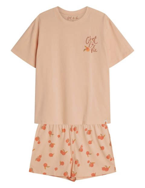 PIŻAMA DAMSKA NARANJA 42684 KR XL brzoskwiniowy PIŻAMA DAMSKA NARANJA 42684 KR XL brzoskwiniowy