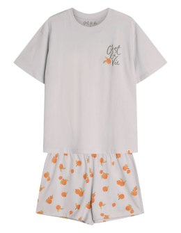 PIŻAMA DAMSKA NARANJA 42684 KR XL miętowy