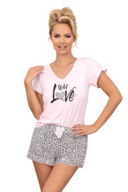 PIŻAMA DAMSKA PANTERA 1/2 XL pink