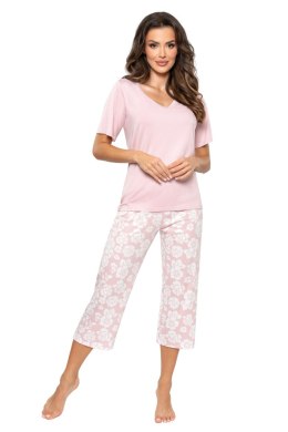 PIŻAMA ROSALIA 3/4 XXL pudrowy róż