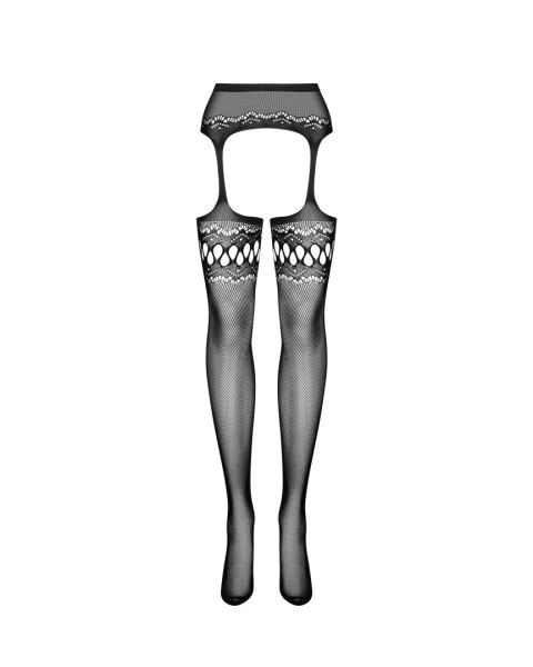 GARTER STOCKINGS S214 S/M/L czarny GARTER STOCKINGS S214 S/M/L czarny