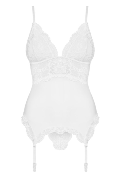 GORSET I STRINGI 810-COR-2 L/XL biały GORSET I STRINGI 810-COR-2 L/XL biały
