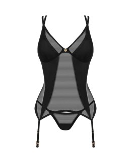 GORSET I STRINGI NESARI XS/S black