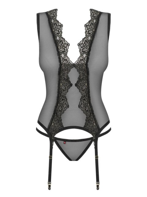 GORSET & STRINGI MESHLOVE SALE L/XL black GORSET & STRINGI MESHLOVE SALE L/XL black
