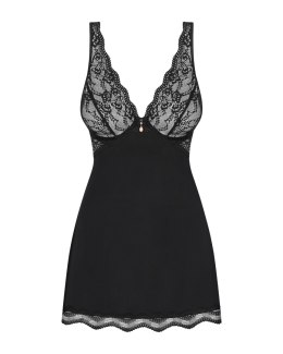 KOMPLET BABYDOLL LUVAE XS/S czarny