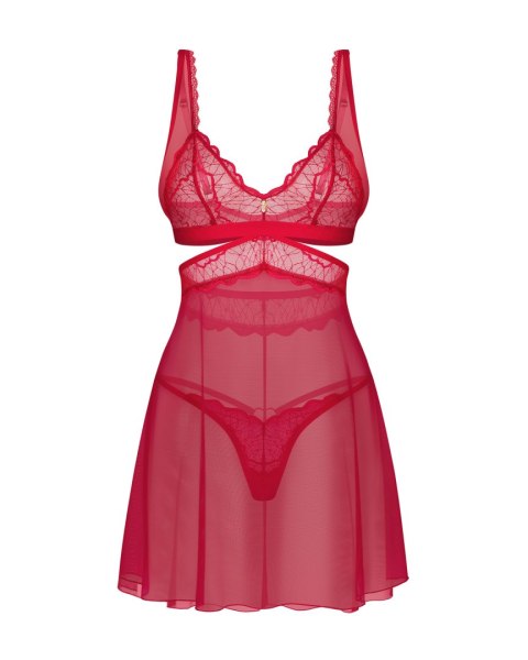 KOMPLET CUPIDE DESIR BABYDOLL 2XL/3XL czerwony KOMPLET CUPIDE DESIR BABYDOLL 2XL/3XL czerwony