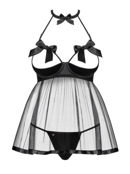 KOMPLET DELISHYA BABYDOLL SALE L/XL czarny