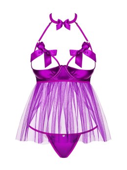 KOMPLET DELISHYA BABYDOLL SALE L/XL fioletowy