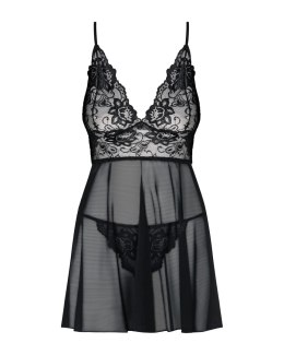 KOMPLET IDILLIA BABYDOLL R.XXL XXL czarny