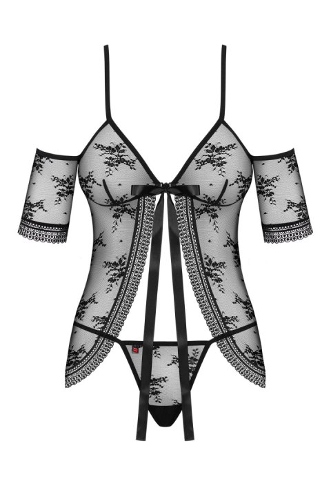 KOMPLET JENNIFAIRY BABYDOLL SALE L/XL black KOMPLET JENNIFAIRY BABYDOLL SALE L/XL black