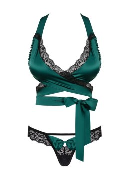 KOMPLET SENSUELIA 2-CZ. SALE L/XL zielony
