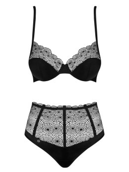 KOMPLET SHARLOTTE 2-CZ. XXL black