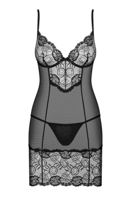 KOSZULKA ALLURIA CHEMISE S/M czarny