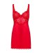 KOSZULKA AMOR CHERRIS CHEMISE L/XL czerwony