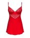 KOSZULKA INGRIDIA CHEMISE M/L red