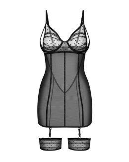 KOSZULKA NUITES CHEMISE S/M czarny