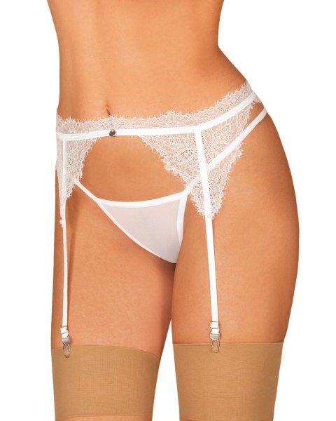 PAS DO POŃCZOCH BIANELLE S/M white PAS DO POŃCZOCH BIANELLE S/M white