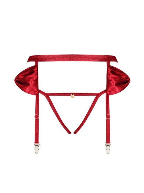 PAS DO POŃCZOCH + STRINGI RUBINESA SALE L/XL red PAS DO POŃCZOCH + STRINGI RUBINESA SALE L/XL red