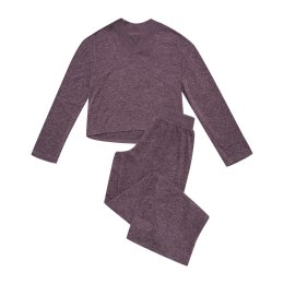 PIŻAMA DAMSKA FUDGE 42024 DR SALE XL bordowy/melange