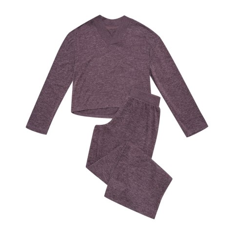 PIŻAMA DAMSKA FUDGE 42024 DR SALE XL bordowy/melange PIŻAMA DAMSKA FUDGE 42024 DR SALE XL bordowy/melange