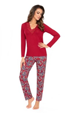 PIŻAMA RITA LONG XL burgund