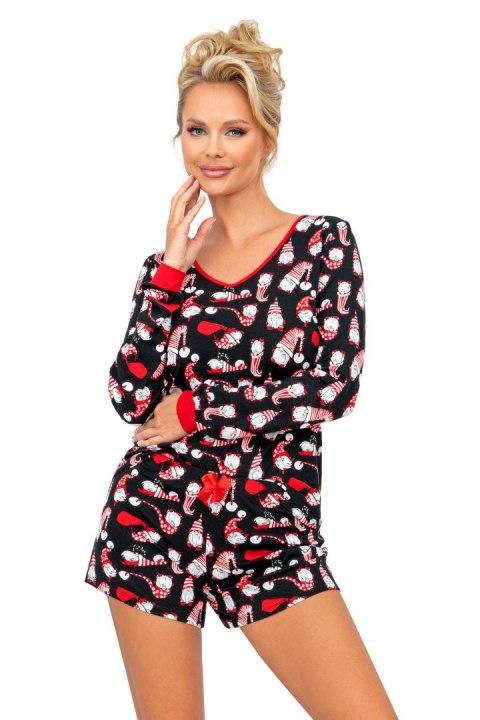 PIŻAMA SANTI II 1/2 XXL czarny PIŻAMA SANTI II 1/2 XXL czarny