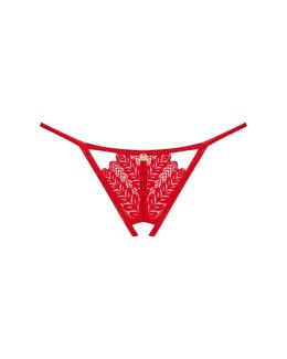 STRINGI OTWARTE INGRIDIA XS/S red