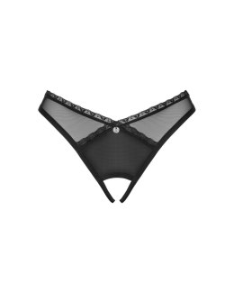 STRINGI OTWARTE LATINESA XL/XXL black